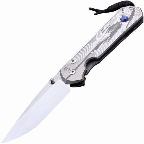 Складной нож Chris Reeve Large Sebenza 21 Silver Contrast Складной нож Chris Reeve Large Sebenza 21 Silver Contrast