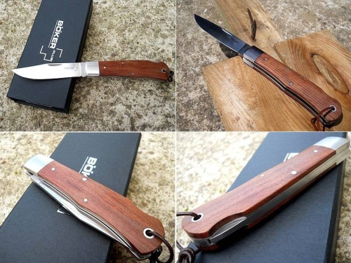 3810 Boker Lockback Bubinga - 01BO185 фото 5