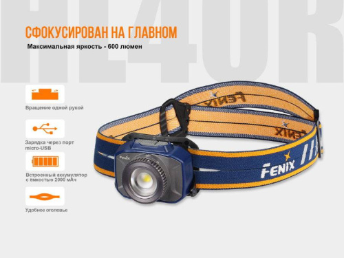 150 Fenix Fenix HL40R Cree XP-L HI V2 фото 11 150 Fenix Fenix HL40R Cree XP-L HI V2 фото 11