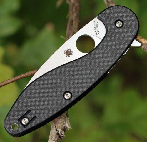 Складной нож Spyderco Sliverax 228CFP фото 2