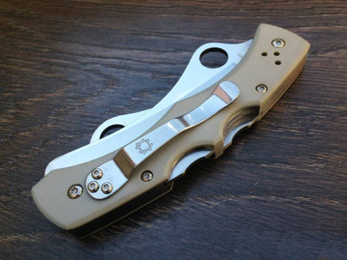 Складной нож Spyderco Dyad® - 44GP&SGY фото 13