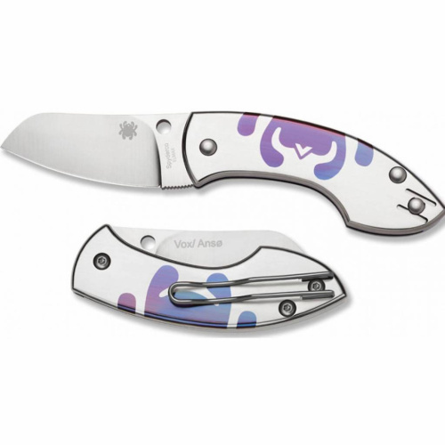 Складной нож Spyderco Pingo Titanium 163TIP фото 2