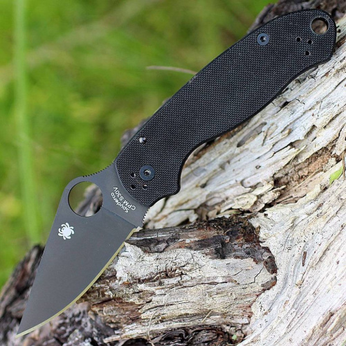 Складной нож Spyderco Para 3 - 223GPBK фото 4