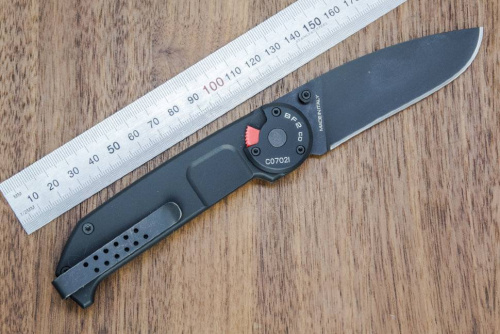 Складной нож Extrema Ratio BF2 Classic Drop Point Black фото 13