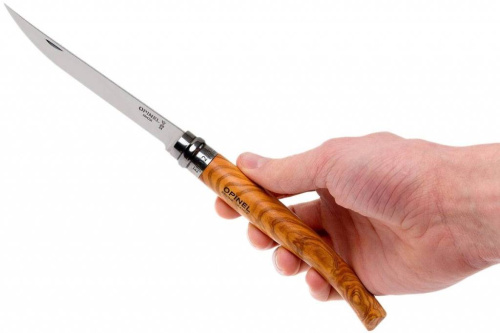 504 Opinel №12 VRI Folding Slim Olivewood фото 9 504 Opinel №12 VRI Folding Slim Olivewood фото 9
