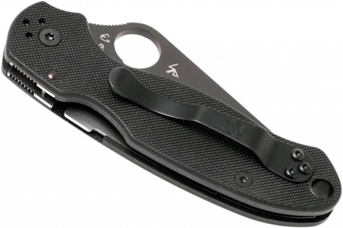 Складной нож Spyderco Para 3 - 223GPBK фото 7