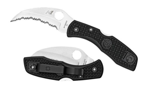 Складной нож Spyderco Tasman Salt™ 106SBK фото 3 Складной нож Spyderco Tasman Salt™ 106SBK фото 3