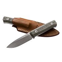  нож с фиксированным клинком LionSteel Bushcraft-R