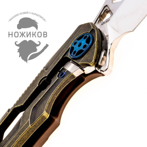 Складной нож Rikeknife M3 brown фото 19