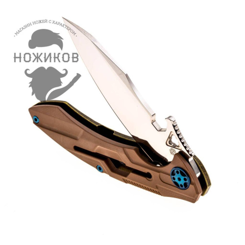 Складной нож Rikeknife M3 brown фото 6