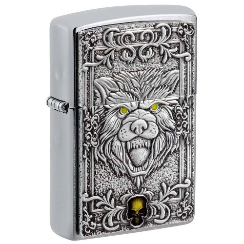 499 ZIPPO Wolf Emblem