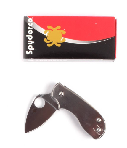 Складной нож Spyderco Squeak Titanium 154TIP фото 2