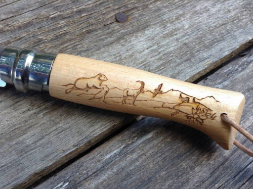 Складной нож Opinel №8 Trekking фото 7 Складной нож Opinel №8 Trekking фото 7