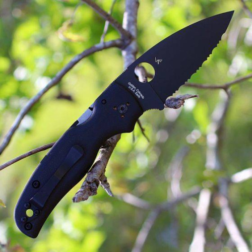 Складной нож Spyderco Shaman C229GSBK фото 9 Складной нож Spyderco Shaman C229GSBK фото 9