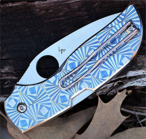 Складной нож Spyderco Chaparral 3 - C152STIBLP фото 11 Складной нож Spyderco Chaparral 3 - C152STIBLP фото 11
