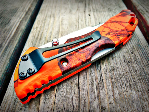 Складной нож Buck Bantam BHW Mossy Oak Blaze Camo 0286CMS9 фото 7