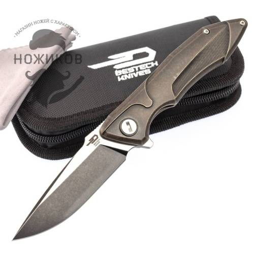 5891 Bestech Knives Starfighter Black BT1709D фото 6