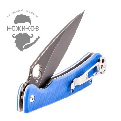 Складной нож Daggerr Sting Blue G10 Blackwash фото 7 Складной нож Daggerr Sting Blue G10 Blackwash фото 7
