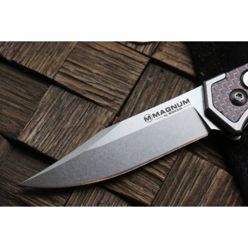 Складной нож Boker Magnum Rubico Auto - 01SC054 фото 5 Складной нож Boker Magnum Rubico Auto - 01SC054 фото 5