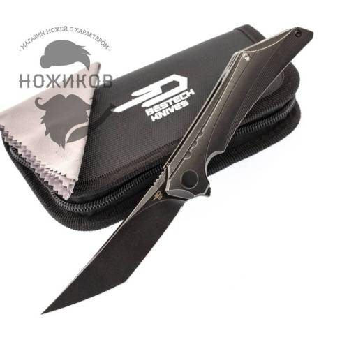 5891 Bestech Knives Kamoza Black BT1911B фото 3