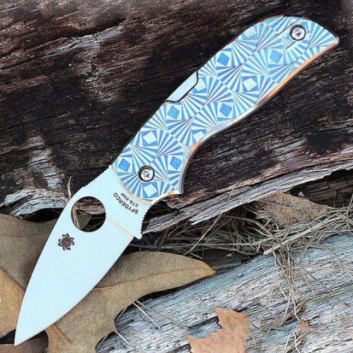 Складной нож Spyderco Chaparral 3 - C152STIBLP фото 12 Складной нож Spyderco Chaparral 3 - C152STIBLP фото 12