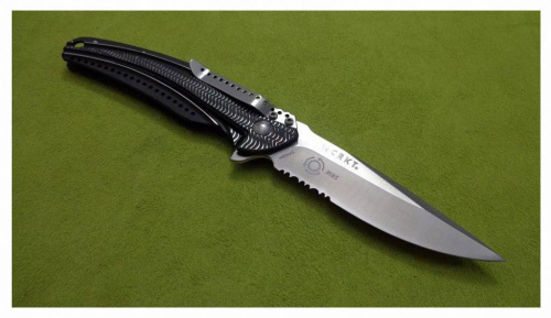 Складной нож CRKT Ripple Charcoal Combo фото 8